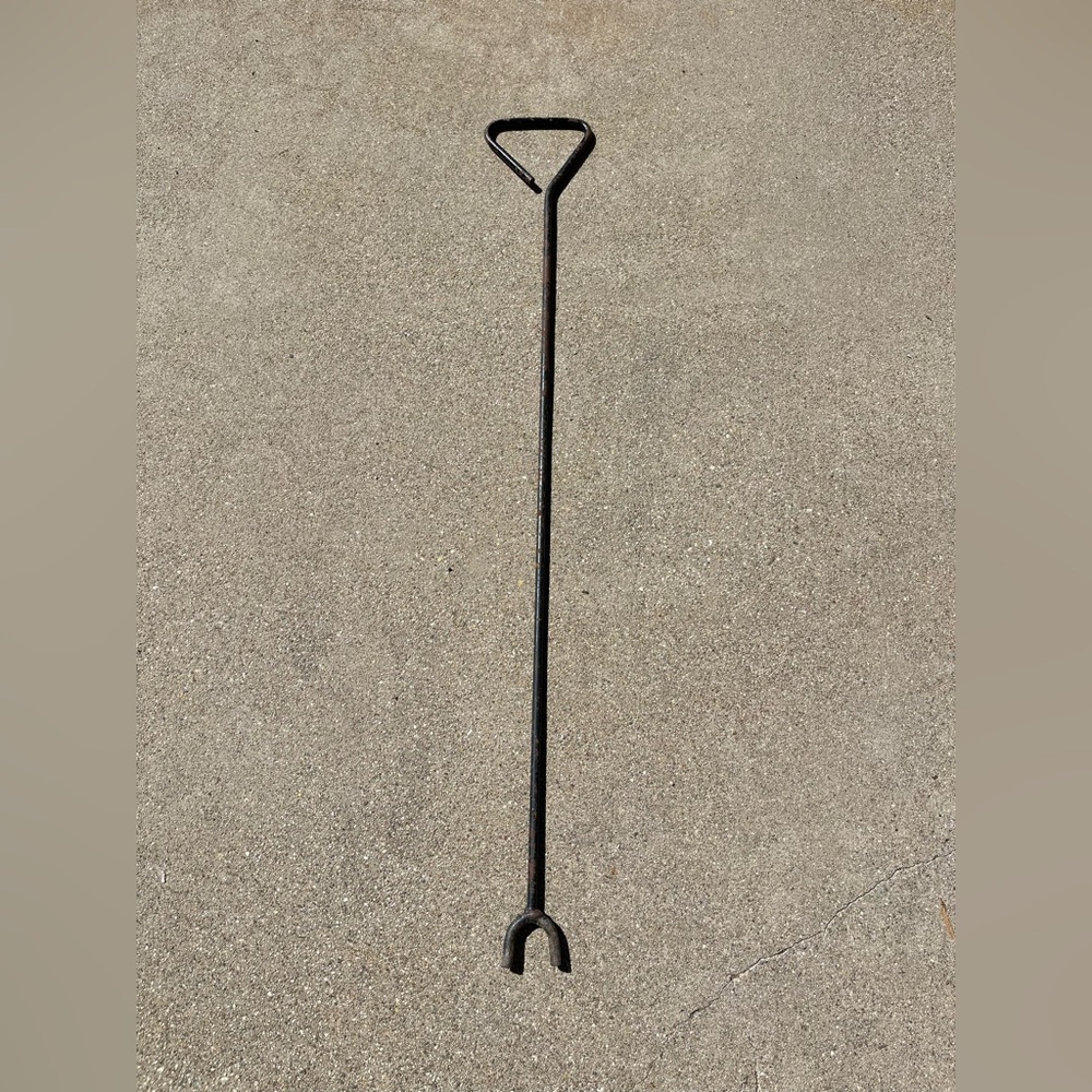 Rustic Black Metal Wall Hook